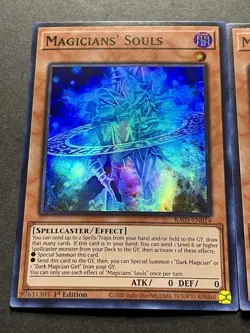 3x Magicians' Souls | RA02-EN014 | Super Rares | NM | 1st Editions | YuGiOh! - Image 3