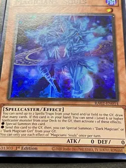 3x Magicians' Souls | RA02-EN014 | Super Rares | NM | 1st Editions | YuGiOh! - Image 4