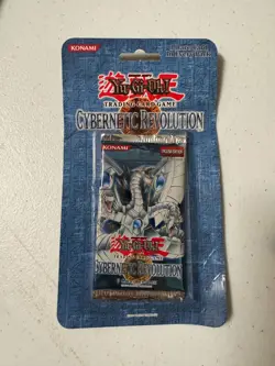 Yugioh 1st Edition Cybernetic Revolution Blister Pack (2005) Factory Sealed - Image 1