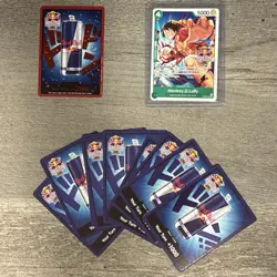 Red Bull x One Piece – Double Don!! Set (10 Foil Red Bull Don + Luffy Promo) - Image 1