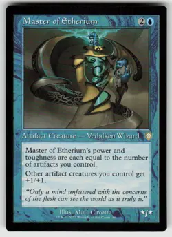Master of Etherium (Retro Frame) R Commander: The Brothers' War 86 MTG - Image 1