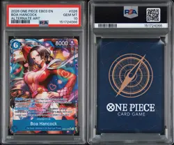 2026 One Piece Boa Hancock Eb03-026 Alt Art Heroines Edition English PSA 10 - Image 3