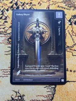 Wonders of the First Galaxy Slayer Mythic Rare Call of the Stones - Image 1