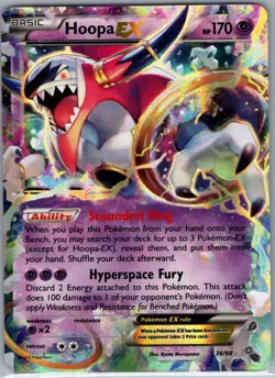 Hoopa EX 36/98 XY - Ancient Origins - Pokemon Card - NM - Image 1