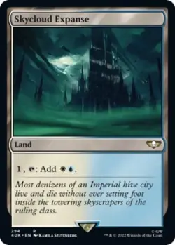 ~ Skycloud Expanse ~ NM ~ UB: Warhammer 40K ~ MTG ~ - Image 1