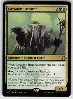 Loxodon Hierarch R Guilds of Ravnica: Guild Kits 114 MTG - Image 1