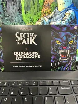 SECRET LAIR X BLACK LIGHTS & DARK DUNGEONS - NON FOIL & SEALED - Image 1