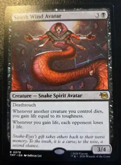 South Wind Avatar 0078 Rare Teenage Mutant Ninja Turtles Magic: The Gathering - Image 1