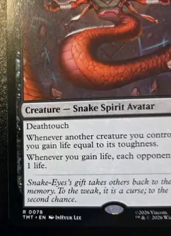 South Wind Avatar 0078 Rare Teenage Mutant Ninja Turtles Magic: The Gathering - Image 4