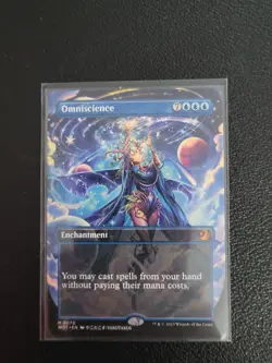 Omniscience (Anime Borderless) Wilds of Eldraine: Enchanting Tales NM MtG Magic - Image 1