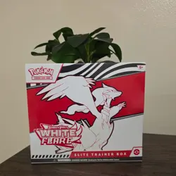 Pokemon Scarlet & Violet White Flare Elite Trainer Box Reshiram Booster - Image 1