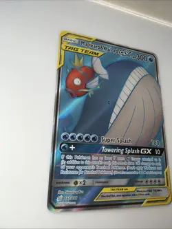 Pokemon Magikarp & Wailord GX Full Art Tag Team Holo 160/181 SM-Team Up - Image 4