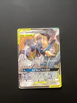 Pokemon TCG Lucario & Melmetal GX Tag Team Unbroken Bonds 120/214 - Image 1