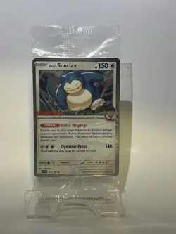 Hop's Snorlax 117/159 GameStop Cosmos Holo Promo SEALED Pokemon TCG - NM - Image 1