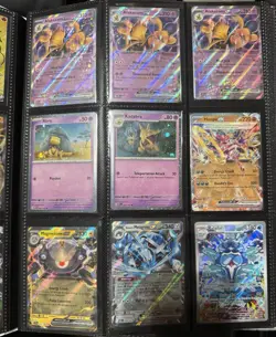 Pokemon Mew 151 Binder with Holo Cards - Image 4