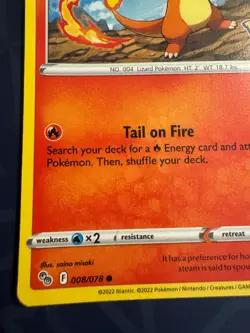 Charmander 008/078 Pokemon GO Regular - Image 5