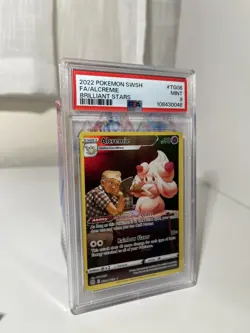 PSA 9 Pokemon TCG Alcremie TG08/TG30 Sw&Sh Brilliant Stars Trainer Gallery Holo - Image 2