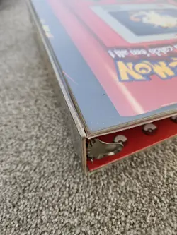 Vintage 1990s Pokemon 3 Ring Binder Pikachu Meowth Plymouth 4077 Good Condition - Image 5