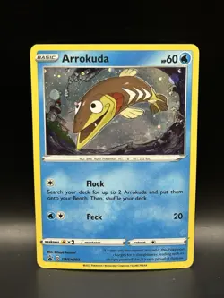 Arrokuda SWSH093 - Pokemon Sword & Shield Black Star Promo Card - NM - Image 1