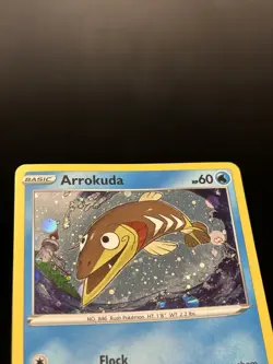 Arrokuda SWSH093 - Pokemon Sword & Shield Black Star Promo Card - NM - Image 2