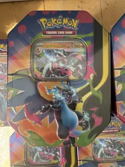 Pokemon Mega Charizard X Tin - Lot of 7 Sealed X Tins -Collector Bundle - Image 2