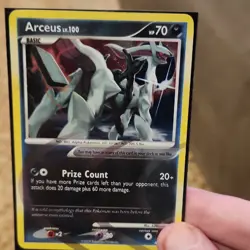 Pokemon Arceus AR1 Arceus Holo Rare Basic 70 HP 2009 Card - Image 1