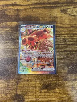 Pokemon Dachsbun ex - 169/142 - Special Illustration Rare - NM Stellar Crown - Image 1