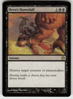 Hero's Downfall R Theros 90 MTG - Image 1