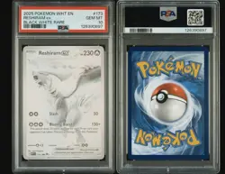 Pokemon White Flare Reshiram EX BWR 173/086 English PSA10 - Image 1