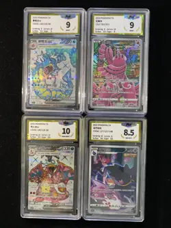 2025 Pokemon TCG S-CHN CSV5C 145/129 127/125 SR Charizard Ex PGS 10 Lot*4 LU57 - Image 1