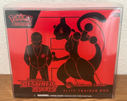 Destined Rivals Pokemon Center Exclusive Elite Trainer Box ETB Case Included - Image 1