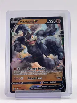 MACHAMP V 2022 POKEMON SWSH ASTRAL RADIANCE ULTRA RARE 072/189 Q6011 - Image 1
