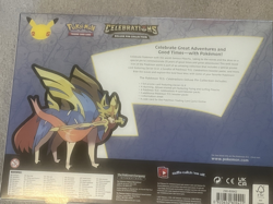 Pokemon Celebrations Deluxe Pin Collection Zacian Box Sealed. - Image 2