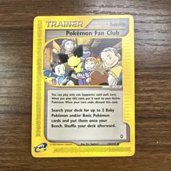 Pokemon Fan Club - 130/147 Aquapolis - Pokemon TCG - 2003 - Image 1