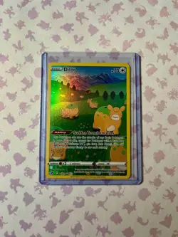 Ditto GG22/GG70 Crown Zenith Galarian Gallery Holo NM Pokemon Card - Image 3