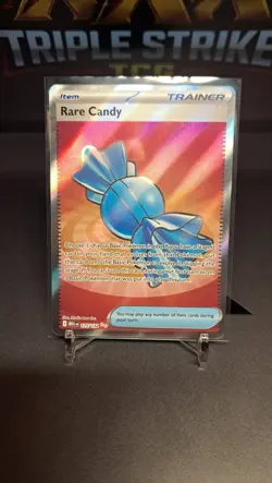 Rare Candy 175/132 Holo Ultra Rare Trainer Pokemon Mega Evolution - LP - Image 2