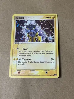 Raikou 3/17 – Pop Series 2 – Holo – 2006 – Pokemon TCG - Image 1