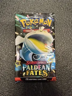 Brand New/Sealed - Pokemon TCG: SV - Paldean Fates - x1 Booster Pack - Image 1