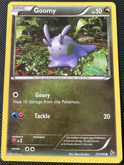 Goomy 72/106 Flashfire Regular - Pokemon Card - Image 1