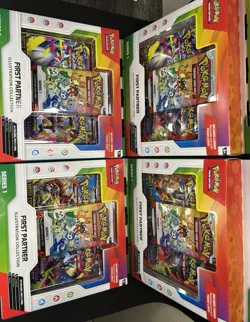 (LOT OF 4) Pokemon TCG First Partner Illustration Collection Series 1 - Image 2