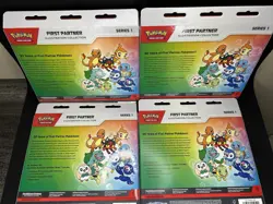(LOT OF 4) Pokemon TCG First Partner Illustration Collection Series 1 - Image 3