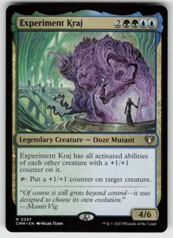 Experiment Kraj R Commander Masters 337 MTG - Image 1