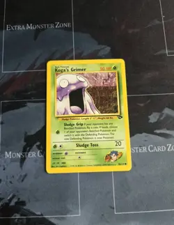 Koga's Grimer 78/132 Gym Challenge Regular Pokemon Card Vintage LP - Image 1
