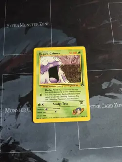Koga's Grimer 78/132 Gym Challenge Regular Pokemon Card Vintage LP - Image 2