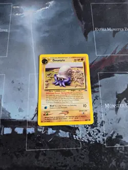 Omanyte 60/75 Neo Discovery Regular Pokemon Card Vintage LP - Image 2