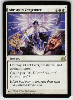 Akroma's Vengeance R Commander 3 MTG - Image 1