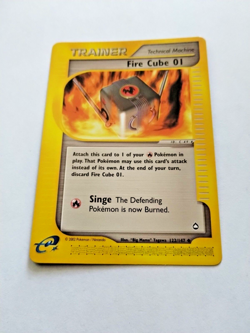 Pokemon TCG Fire Cube 01 Aquapolis 122/147 Reg. 1st Ed. Uncommon - Uncirculated - Image 2