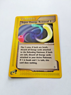 Pokemon TCG Super Energy Removal 2 Aquapolis 134/147 Regular 1st Edition Uncomm… - Image 2