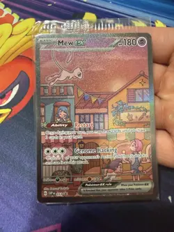 *ACTUALLY SEALED* Mew EX SVP 053 Pokemon TCG Scarlet Violet 151 Black Star Promo - Image 1