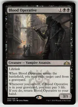 Blood Operative R Guilds of Ravnica 63 MTG - Image 1